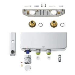 GROHE Thermostatische Badkraan Grohtherm SmartControl Chroom -Badkamer Verkoop 123 1010
