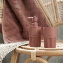 Sealskin Zeepdispenser Brave Staand Donkerroze -Badkamer Verkoop 123 103