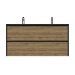 Tiger Reverse Meubelset 120 Cm Met 2 Lades Chalet Eik / Mat Zwart Inclusief Oval Wastafel Dubbel Mat Zwart 12 Tiger Reverse Meubelset 120 Cm Met 2 Lades Chalet Eik / Mat Zwart Inclusief Oval Wastafel Dubbel Mat Zwart -Badkamer Verkoop 123 1244