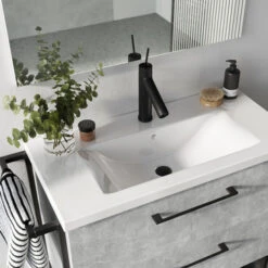 Atlantic Badmeubelset Sienna 60 Cm Beton -Badkamer Verkoop 123 1305