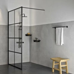 Tiger Douchemand Noon Zwart 6 Tiger Douchemand Noon Zwart -Badkamer Verkoop 123 134