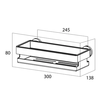 Tiger Douchemand Noon Zwart 4 Tiger Douchemand Noon Zwart - Afbeelding 4