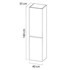 Tiger Karlo Kolomkast Naturel Eiken 160 Cm 7 Tiger Karlo Kolomkast Naturel Eiken 160 Cm -Badkamer Verkoop 123 1444