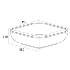 Tiger Karlo Badkamermeubelset 80 Cm Hoogglans Wit Met Wit Houten Wasblad En Glanzend Witte Keramische Waskom -Badkamer Verkoop 123 1636