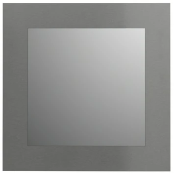 Plieger Spiegel Metaalkader Zilver 60x60 Cm 1 Plieger Spiegel Metaalkader Zilver 60x60 Cm