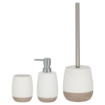 Sealskin Zeepdispenser Braid Wit 2 Sealskin Zeepdispenser Braid Wit - Afbeelding 2