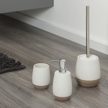 Sealskin Zeepdispenser Braid Wit 5 Sealskin Zeepdispenser Braid Wit - Afbeelding 5