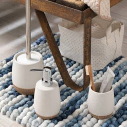 Sealskin Zeepdispenser Braid Wit 13 Sealskin Zeepdispenser Braid Wit -Badkamer Verkoop 123 2171