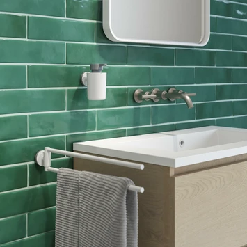 Tiger Handdoekhouder Urban 2-Armig Wit 7 Tiger Handdoekhouder Urban 2-Armig Wit - Afbeelding 7