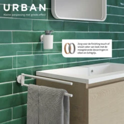 Tiger Handdoekhouder Urban 2-Armig Wit 16 Tiger Handdoekhouder Urban 2-Armig Wit -Badkamer Verkoop 123 2181