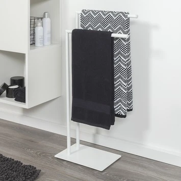 Sealskin Handdoekrek Tube Metaal Wit 3 Sealskin Handdoekrek Tube Metaal Wit - Afbeelding 3