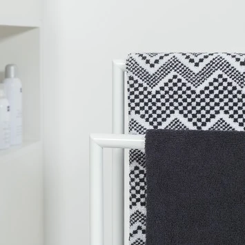 Sealskin Handdoekrek Tube Metaal Wit 4 Sealskin Handdoekrek Tube Metaal Wit - Afbeelding 4