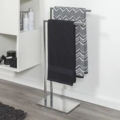 Sealskin Handdoekrek Tube Metaal Chroom -Badkamer Verkoop 123 2335