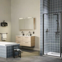 Tiger Handdoekhouder Noon Dubbel Zwart 7 Tiger Handdoekhouder Noon Dubbel Zwart -Badkamer Verkoop 123 2425