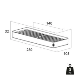 Tiger Planchet Cooper 28 Cm RVS/zwart 13 Tiger Planchet Cooper 28 Cm RVS/zwart -Badkamer Verkoop 123 2444