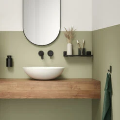 Tiger Planchet Colar 30 Cm Zwart -Badkamer Verkoop 123 2450