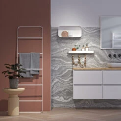 Tiger S-line Frame Spiegel 60x70 Cm Mat Wit -Badkamer Verkoop 123 248