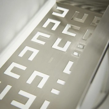 Tiger Wandkorf Items RVS 2 Tiger Wandkorf Items RVS - Afbeelding 2