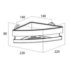 Tiger Douchemand Noon Zwart -Badkamer Verkoop 123 2496