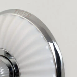 Tiger Ivy Zeepdispenser 200ml Chroom/wit Keramiek 8 Tiger Ivy Zeepdispenser 200ml Chroom/wit Keramiek -Badkamer Verkoop 123 2551