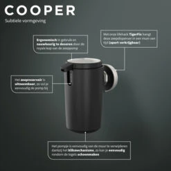 Tiger Zeepdispenser Cooper 175ml 10 Tiger Zeepdispenser Cooper 175ml -Badkamer Verkoop 123 2596