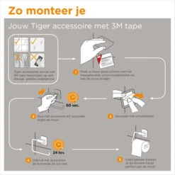 Tiger Zeepdispenser Colar Hangend RVS 13 Tiger Zeepdispenser Colar Hangend RVS -Badkamer Verkoop 123 2679