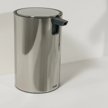 Tiger Zeepdispenser Boston Staand RVS Glans 2 Tiger Zeepdispenser Boston Staand RVS Glans - Afbeelding 2