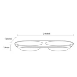 Sealskin Zeepbakje Conical Porselein Groen -Badkamer Verkoop 123 2702