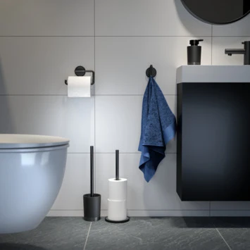 TIger Vrijstaande Zeepdispenser Tune Zwart 2 TIger Vrijstaande Zeepdispenser Tune Zwart - Afbeelding 2