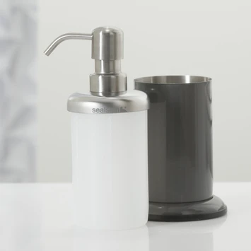 Sealskin Acero Zeepdispenser Grijs 4 Sealskin Acero Zeepdispenser Grijs - Afbeelding 4