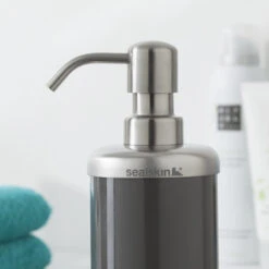 Sealskin Acero Zeepdispenser Grijs 13 Sealskin Acero Zeepdispenser Grijs -Badkamer Verkoop 123 2793