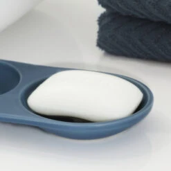 Sealskin Zeepbakje Conical Porselein Blauw -Badkamer Verkoop 123 2812