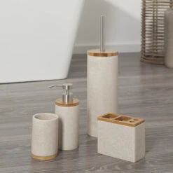 Sealskin Zeepdispenser Grace Zand -Badkamer Verkoop 123 2873