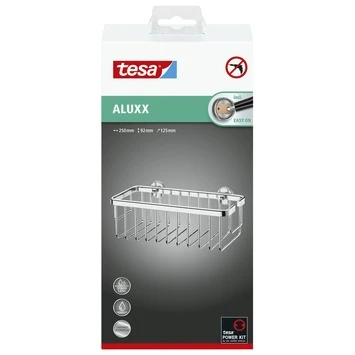 Tesa Doucherek Aluxx Enkel 92x250x125mm 2 Tesa Doucherek Aluxx Enkel 92x250x125mm - Afbeelding 2