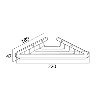 Tiger Zeepbakje Exquisit Voor Hoek Hangend RVS 6 Tiger Zeepbakje Exquisit Voor Hoek Hangend RVS - Afbeelding 6