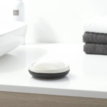 Sealskin Zeepbakje Sphere Zwart 3 Sealskin Zeepbakje Sphere Zwart - Afbeelding 3