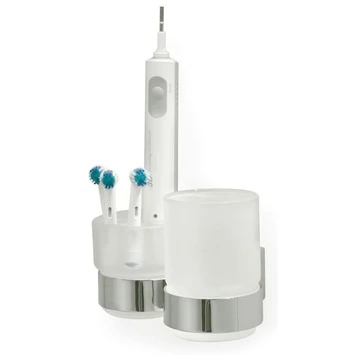 Tiger Dubbele Bekerhouder Ontario Met Bekers Chroom 1 Tiger Dubbele Bekerhouder Ontario Met Bekers Chroom