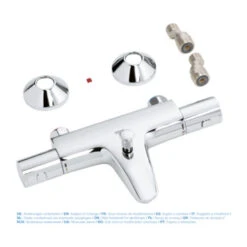 Grohe Thermostatische Badkraan Precision Start Chroom 15 Cm -Badkamer Verkoop 123 31