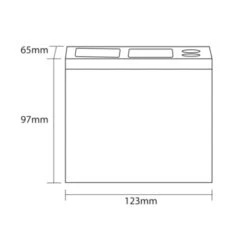 Sealskin Tandenborstelhouder Grace Wit -Badkamer Verkoop 123 3102