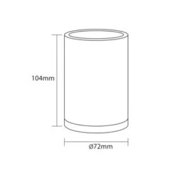 Sealskin Beker Grace Wit -Badkamer Verkoop 123 3110