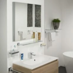 Tiger Bekerhouder Items Hangend Met Beker Chroom -Badkamer Verkoop 123 3120