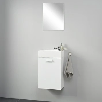 Differnz Fonteinset Fabulous Hoogglans Wit 40x22x63 Cm 1 Differnz Fonteinset Fabulous Hoogglans Wit 40x22x63 Cm