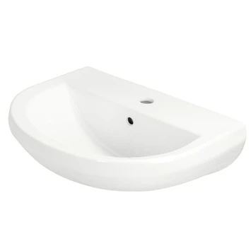 Atlantic Wastafel Cole Ovaal Wit 55.5x44.3x22 Cm 2 Atlantic Wastafel Cole Ovaal Wit 55.5x44.3x22 Cm - Afbeelding 2