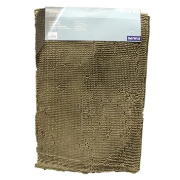 GAMMA Badmat Wendy Bruin 60x90 Cm 1 GAMMA Badmat Wendy Bruin 60x90 Cm