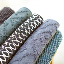 Sealskin Badmat Delhi 60x90cm Donkergrijs -Badkamer Verkoop 123 433