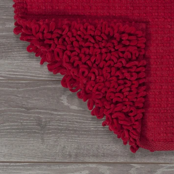 Sealskin Badmat Twist 60x120 Cm Rood 3 Sealskin Badmat Twist 60x120 Cm Rood - Afbeelding 3