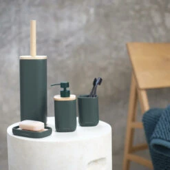 Sealskin Badmat Delhi 60x60cm Donkergroen 11 Sealskin Badmat Delhi 60x60cm Donkergroen -Badkamer Verkoop 123 543