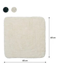 Sealskin Badmat Angora 60x60cm Off-white 11 Sealskin Badmat Angora 60x60cm Off-white -Badkamer Verkoop 123 601