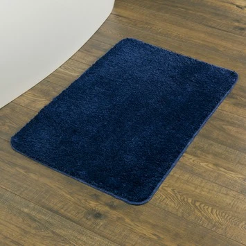 Sealskin Badmat Angora Blauw 60x90 Cm 3 Sealskin Badmat Angora Blauw 60x90 Cm - Afbeelding 3
