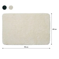 Sealskin Badmat Angora 60x90cm Off-white 12 Sealskin Badmat Angora 60x90cm Off-white -Badkamer Verkoop 123 649